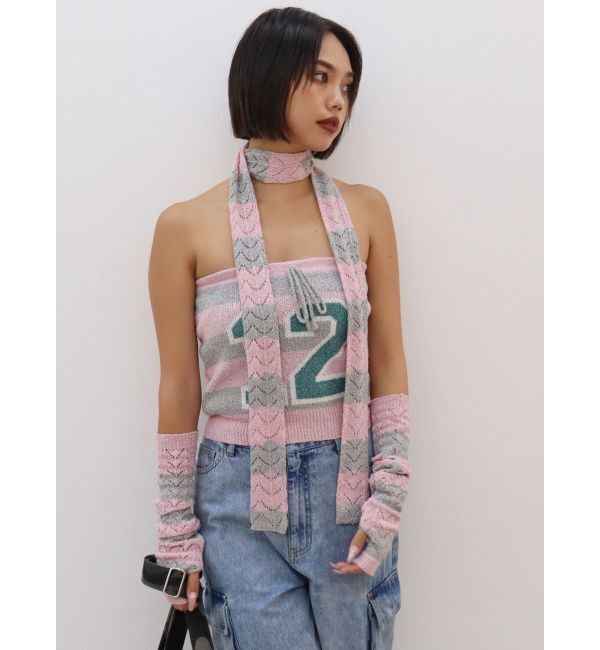 EVRIS「ストールSETニットトップス」|ニット・セーター|