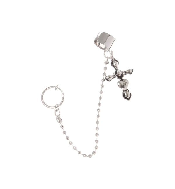 EVRIS「CROSS MOTIFイヤーカフ」|イヤーカフ|