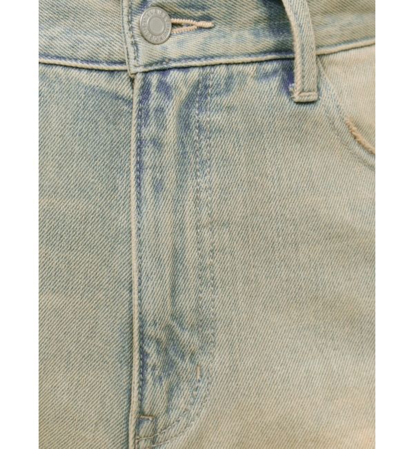 EVRIS「ダメージワイドヴィンテージライクデニムパンツ」|デニム|