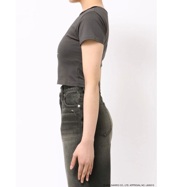 EVRIS「【メロクロコラボ】レースドッキングクロミTシャツ」|Tシャツ・カットソー|