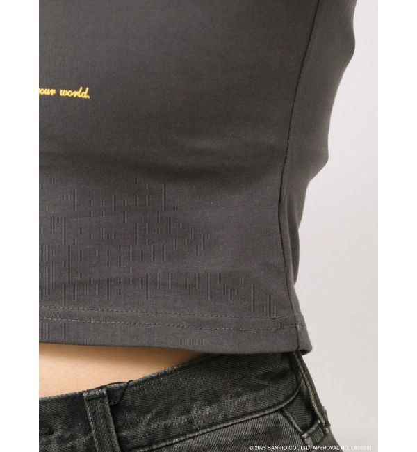 EVRIS「【メロクロコラボ】レースドッキングクロミTシャツ」|Tシャツ・カットソー|