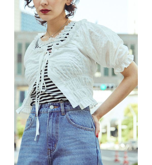 jouetie「2WAYオフショルブラウス」|シャツ・ブラウス|オフホワイト