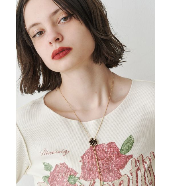 jouetie「ローズタイネックレス」|ネックレス|