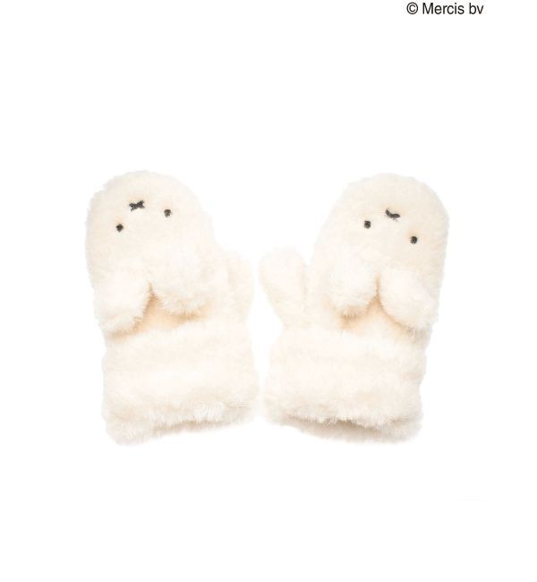 merry jenny「【kids】mocomoco miffy mitten」|手袋|