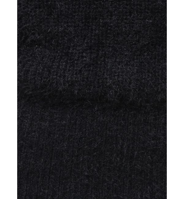 GYDA「Vネック シャギーニットワンピース」|ワンピース|