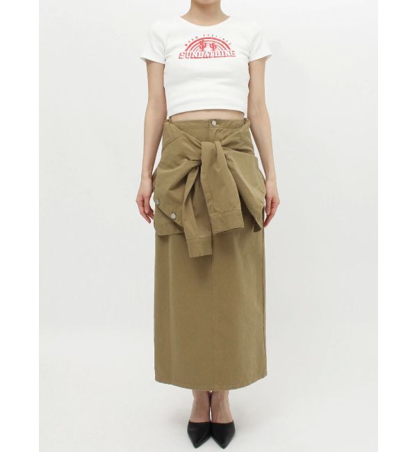 GYDA「loinclothロングスカート」|スカート|