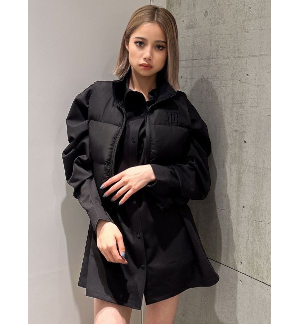 GYDA「GYGYシャツワンピース」|ワンピース|