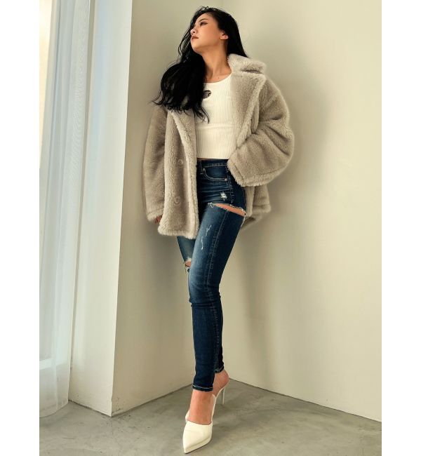 GYDA「コクーンエコファーブルゾン」|ブルゾン・スタジャン|