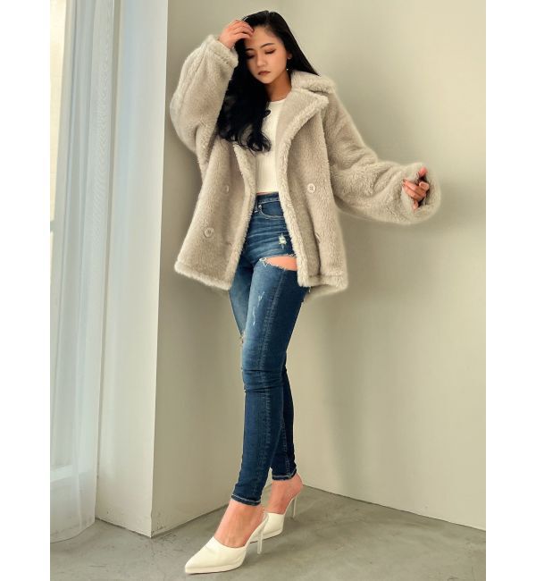 GYDA「コクーンエコファーブルゾン」|ブルゾン・スタジャン|