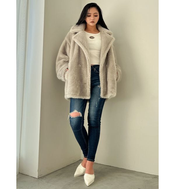 GYDA「コクーンエコファーブルゾン」|ブルゾン・スタジャン|