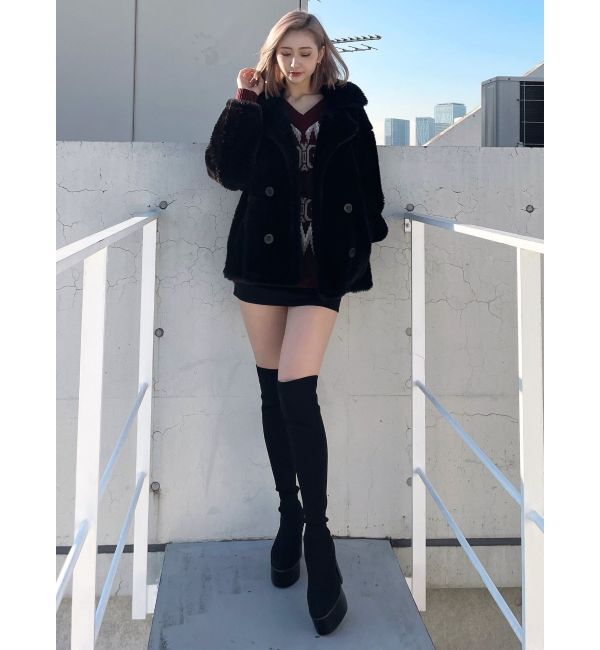 GYDA「コクーンエコファーブルゾン」|ブルゾン・スタジャン|