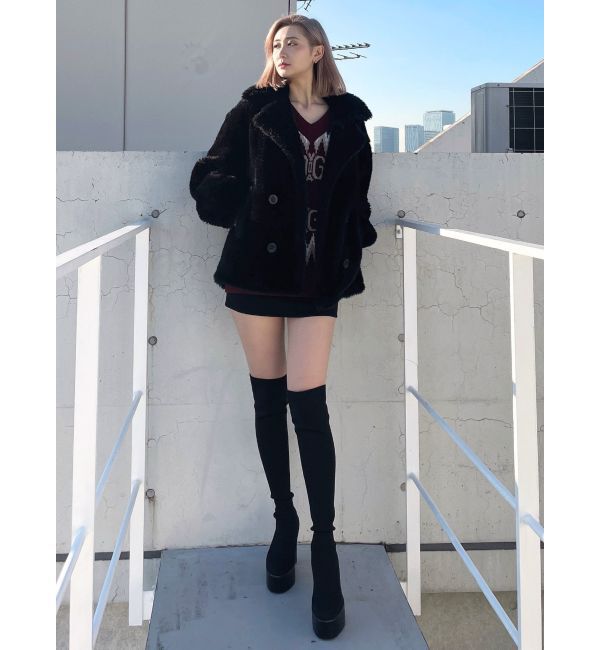 GYDA「コクーンエコファーブルゾン」|ブルゾン・スタジャン|