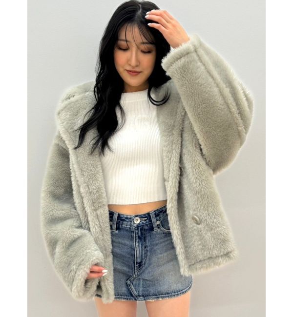 GYDA「コクーンエコファーブルゾン」|ブルゾン・スタジャン|