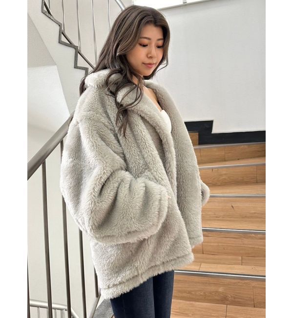 GYDA「コクーンエコファーブルゾン」|ブルゾン・スタジャン|