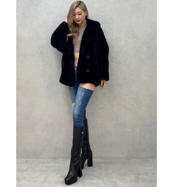 GYDA「コクーンエコファーブルゾン」|ブルゾン・スタジャン|