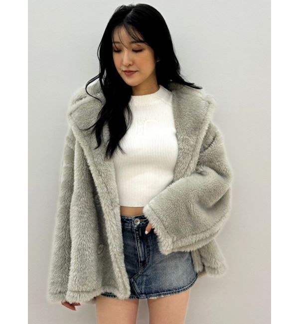 GYDA「コクーンエコファーブルゾン」|ブルゾン・スタジャン|