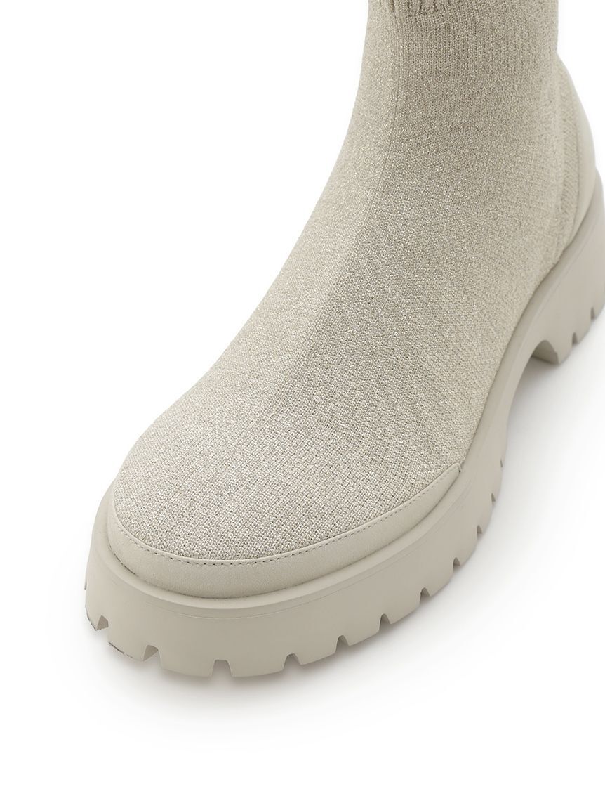 emmi atelier「eco ニットブーツ」|ショートブーツ|