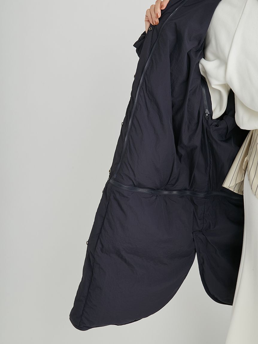 emmi atelier「【金子綾 for emmi】ecoマルチウェイダウンコート」|ダウン|