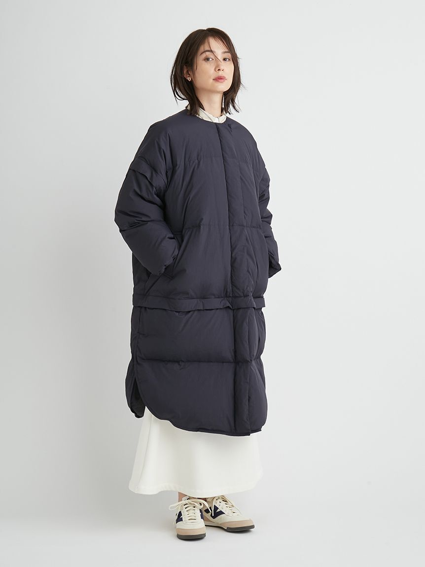 emmi atelier「【金子綾 for emmi】ecoマルチウェイダウンコート」|ダウン|