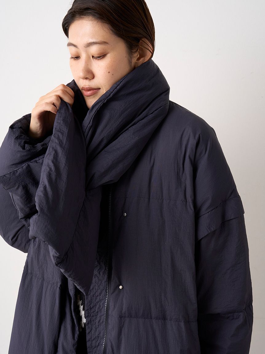 emmi atelier「【金子綾 for emmi】ecoマルチウェイダウンコート」|ダウン|
