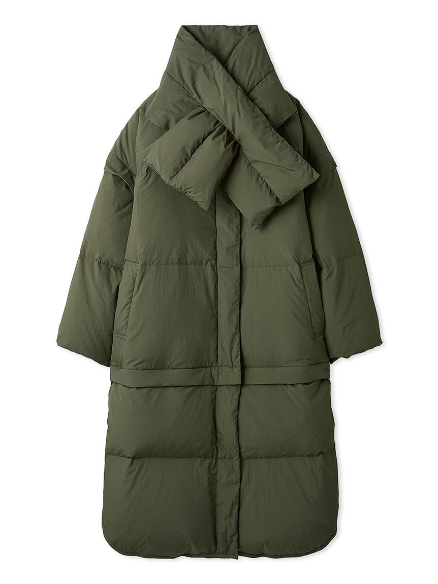 emmi atelier「【金子綾 for emmi】ecoマルチウェイダウンコート」|ダウン|