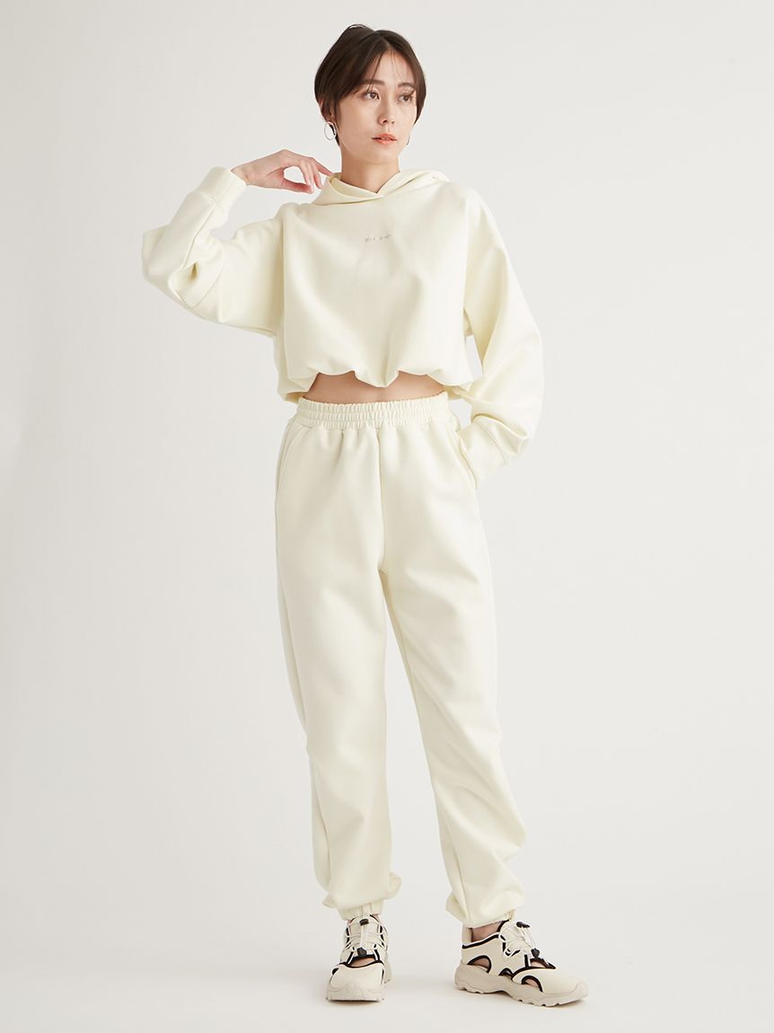 emmi atelier「【IPSA/emmi】ダンボールフーディートップス」|Tシャツ・カットソー|