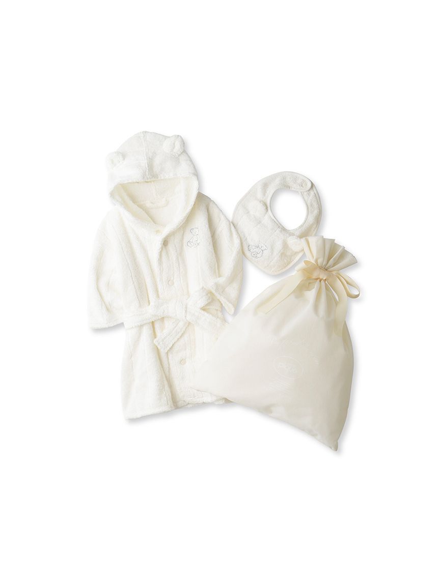 GELATO PIQUE KIDS & BABY「【ラッピング済み】【BABY】タオルローブ&スタイSET」|その他ベビー用品|OWHT