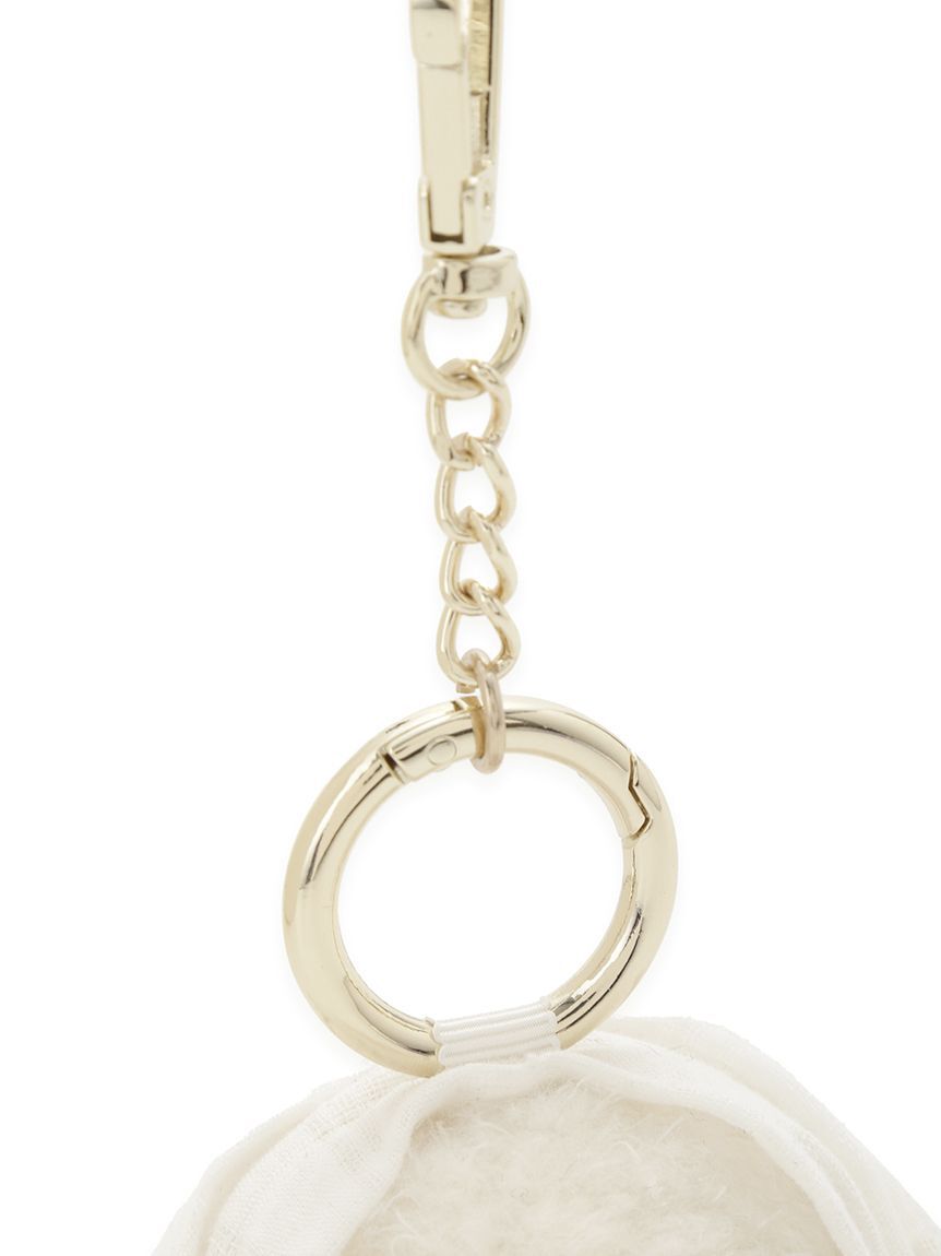 SNIDEL「スカーフモッフィーチャーム」|キーケース|