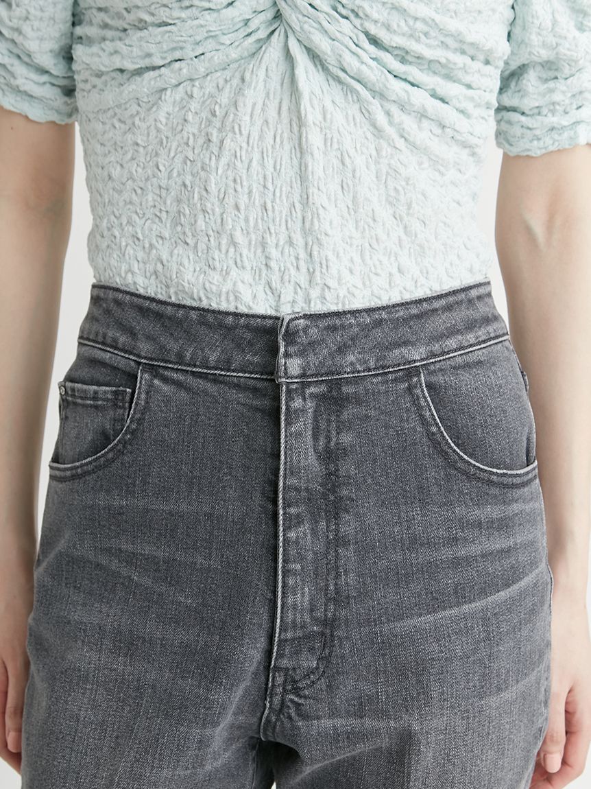 CELFORD「ハイウエストフレアデニムパンツ」|デニム|