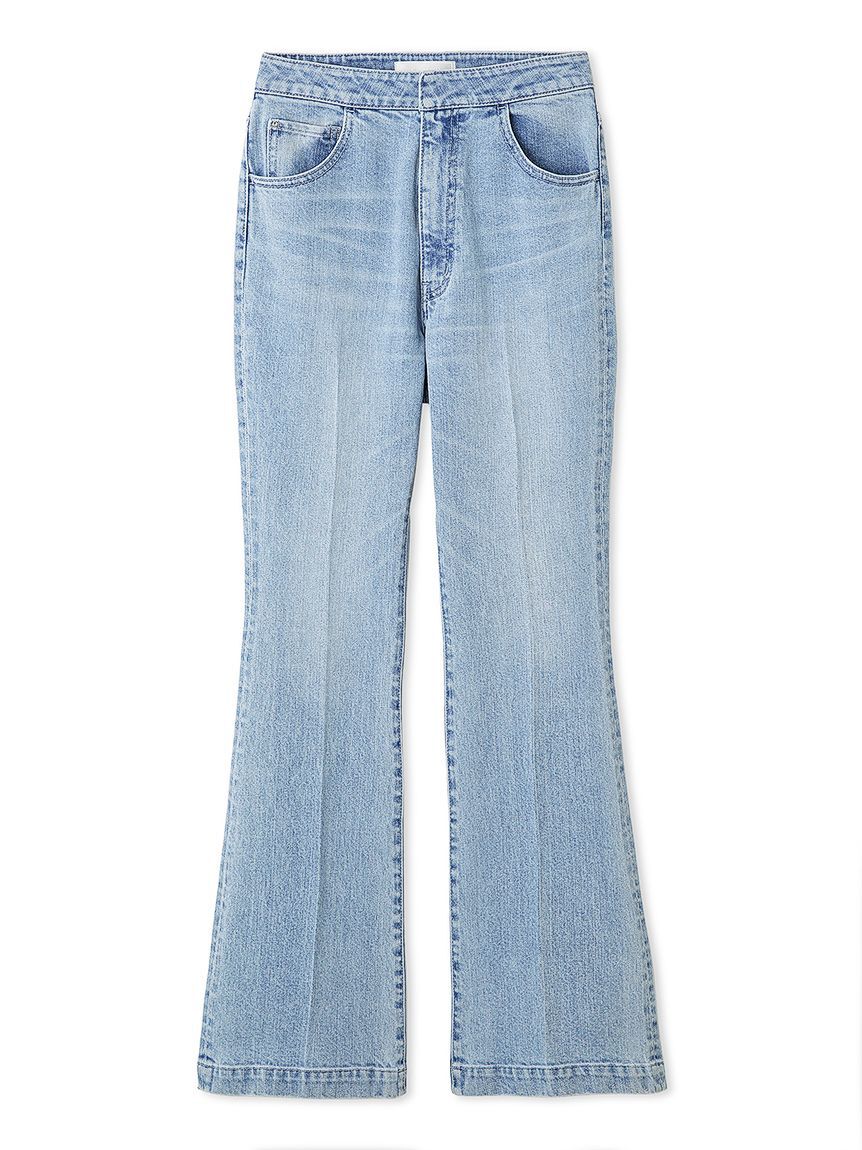 CELFORD「ハイウエストフレアデニムパンツ」|デニム|