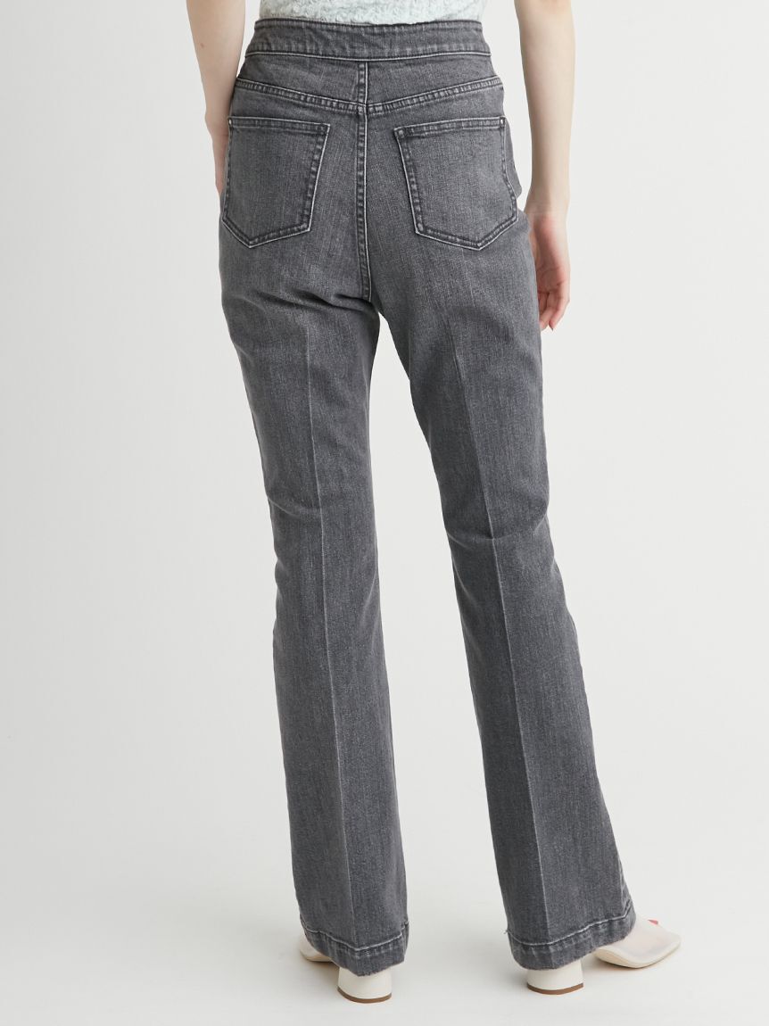 CELFORD「ハイウエストフレアデニムパンツ」|デニム|