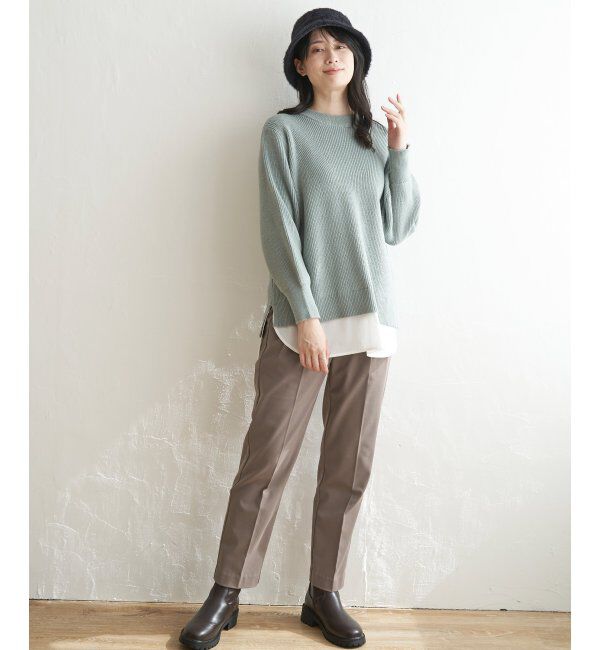 ikka「あたたか Beasystretch パンツ」|その他|