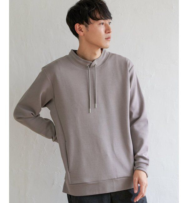 ikka「【抗菌防臭】GOKU楽ダンボールルーイーカラー」|パーカー|