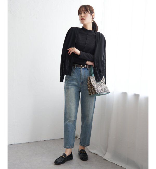 ikka「【洗濯機で洗える／接触冷感】針抜きシアーニットカーディガン【UVカット】」|その他|