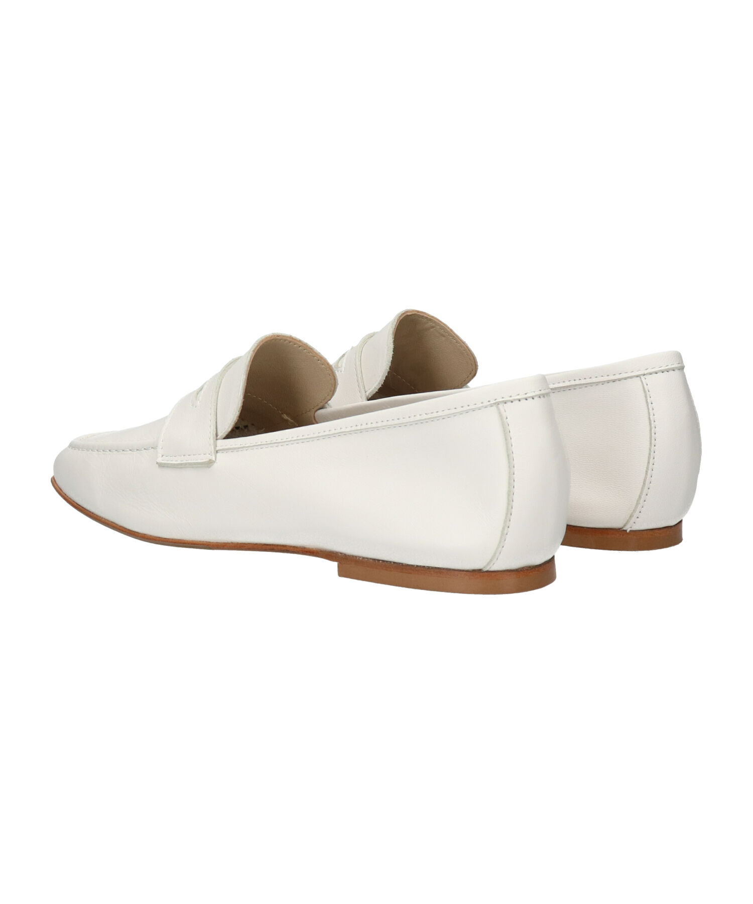 IMPORT SELECT「【CORSO ROMA 9】スクエアトウフラットソフトシューズ(W51616)」|ローファー|