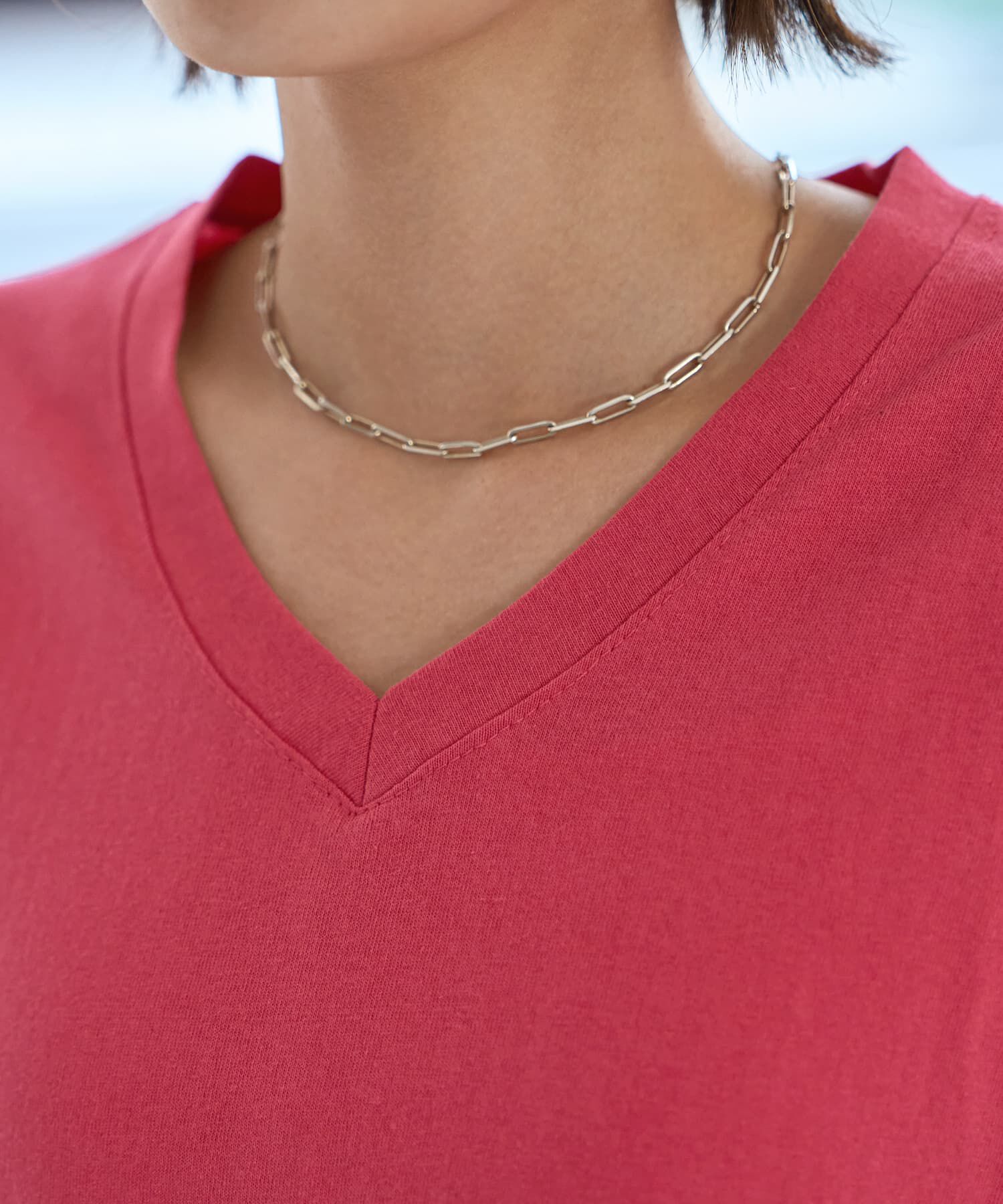 STYLE DELI「ボーイズフォルムのVネックTシャツ」|Tシャツ・カットソー|