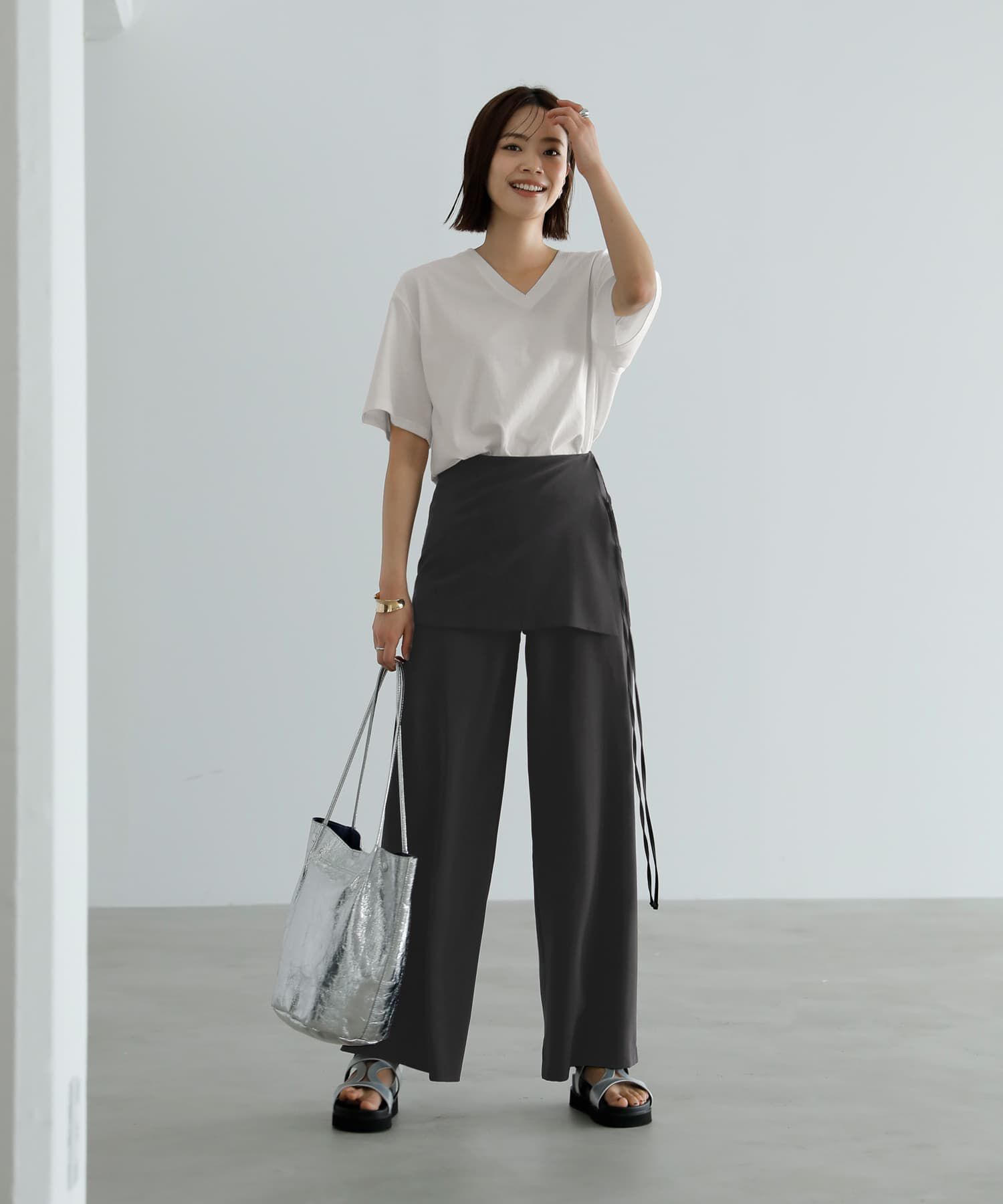 STYLE DELI「ボーイズフォルムのVネックTシャツ」|Tシャツ・カットソー|