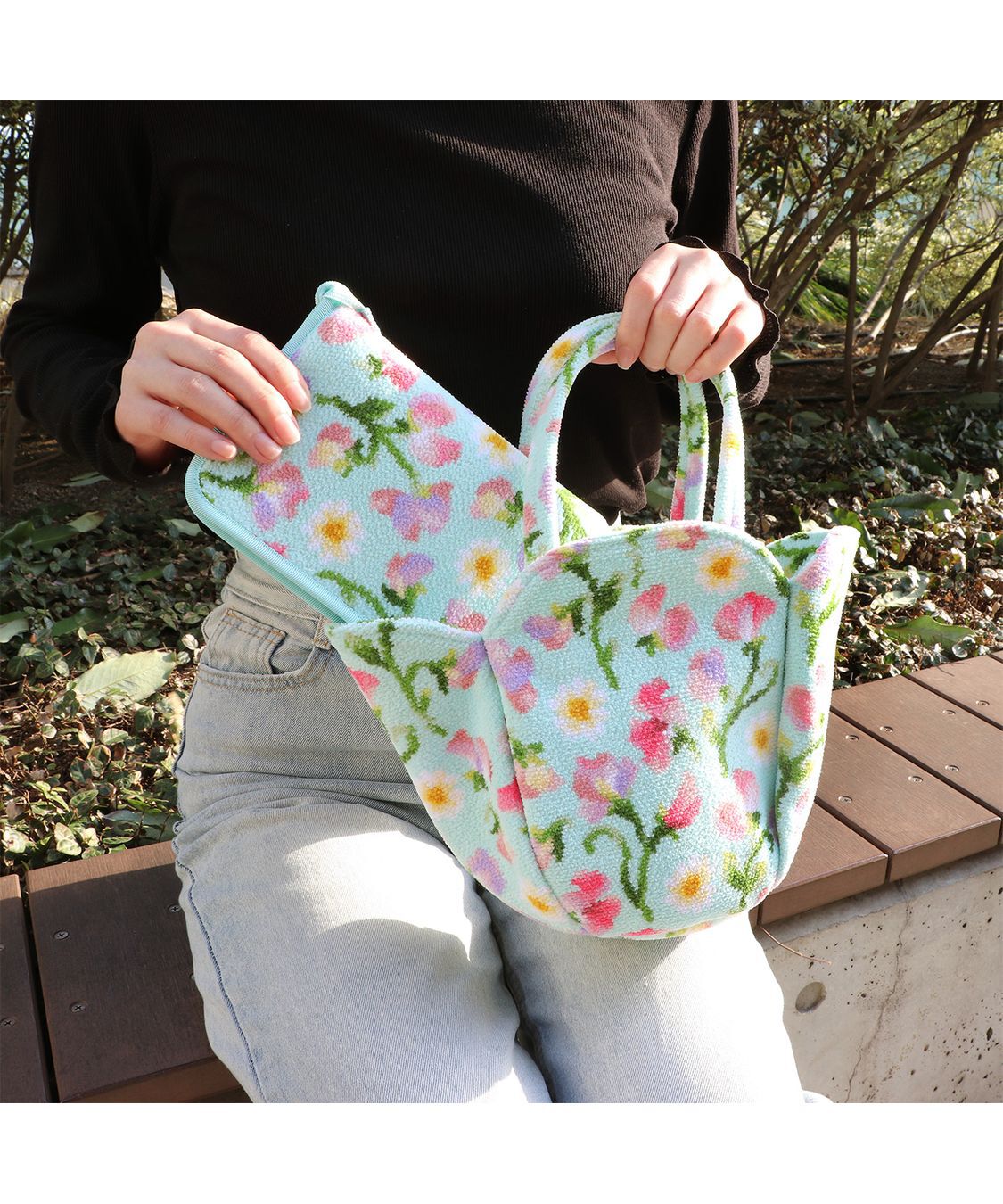 FEILER「スウィートスイートピー　バッグ　SSP-251134」|トートバッグ|