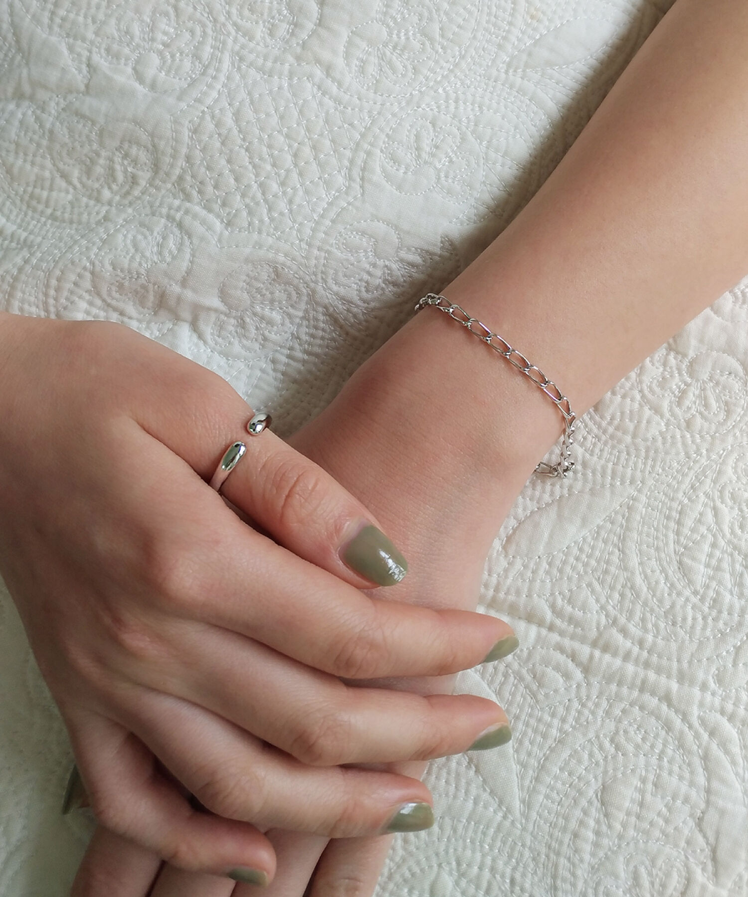  「silver925 スモール オープンリング (ニッケルフリー)」|リング|