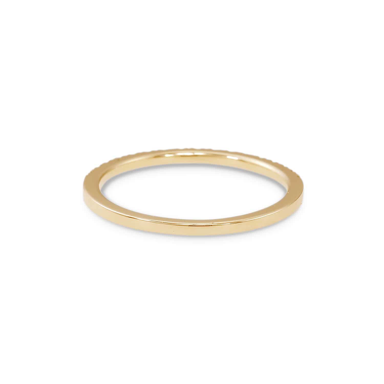 agete「K10ピンキーリング」|リング|