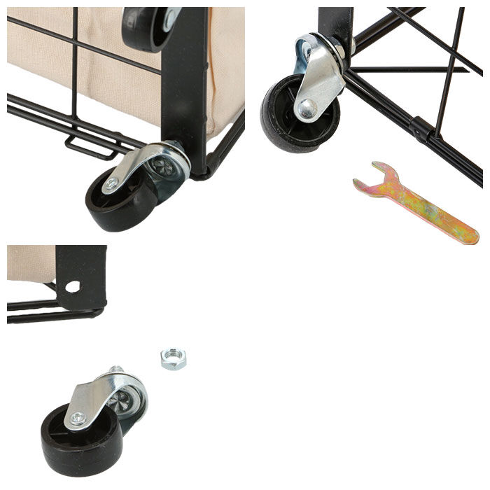 BACKYARD FAMILY「ランドリーバスケット キャスター 通販 スリム キャスター付き スリムカート 洗濯かご 洗濯カゴ」|その他|