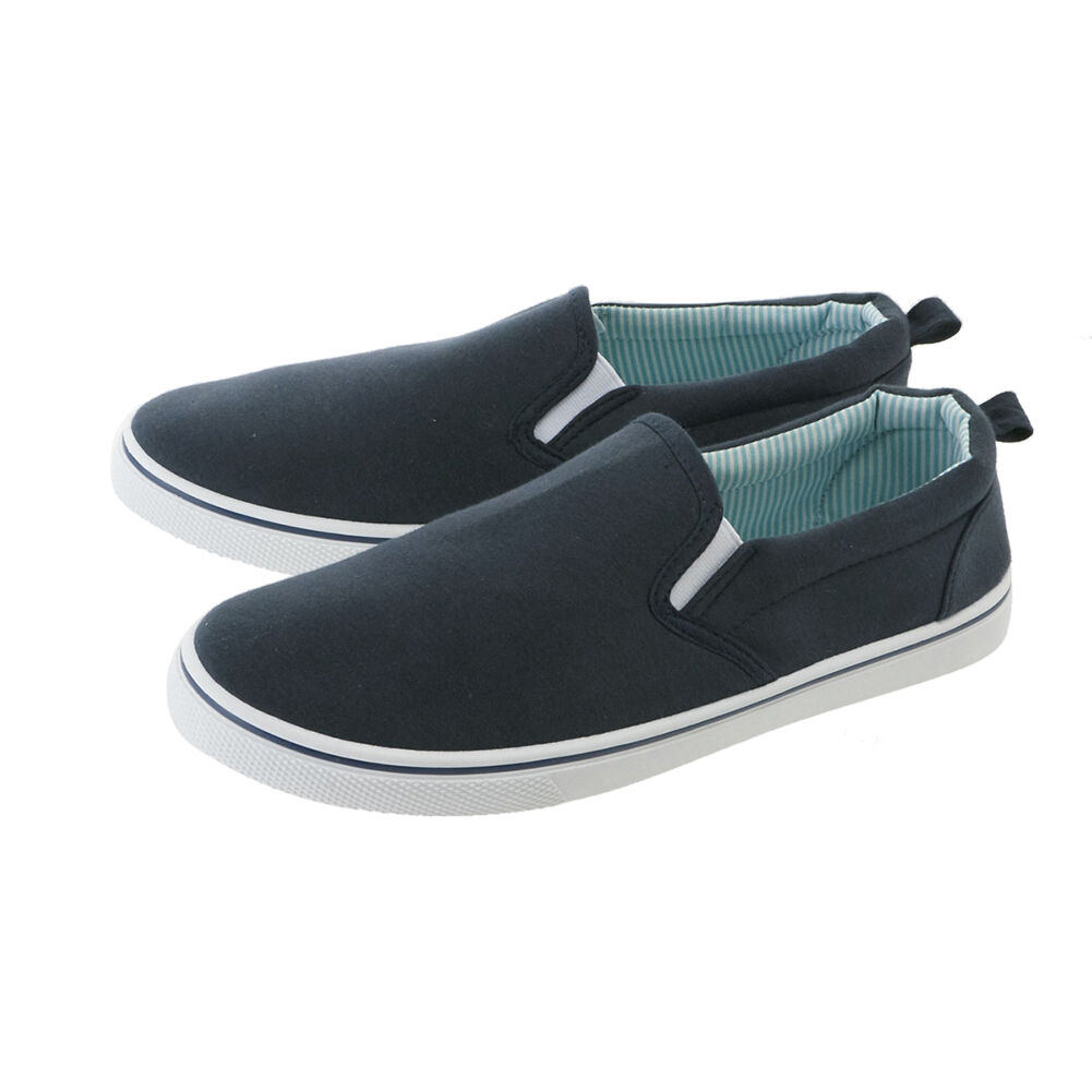 BACKYARD FAMILY「スリッポン メンズ スニーカー 通販 おしゃれ 履きやすい 黒 白 アイボリー 通学 通勤 40代」|スリッポン|ブルー1