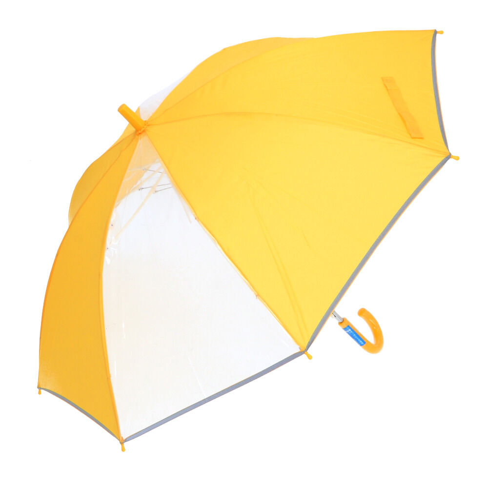 BACKYARD FAMILY「傘 キッズ 子供用 55cm 通販 小学生 男の子 女の子 ジャンプ傘 かさ 55 ワンタッチ傘」|傘|イエロー1