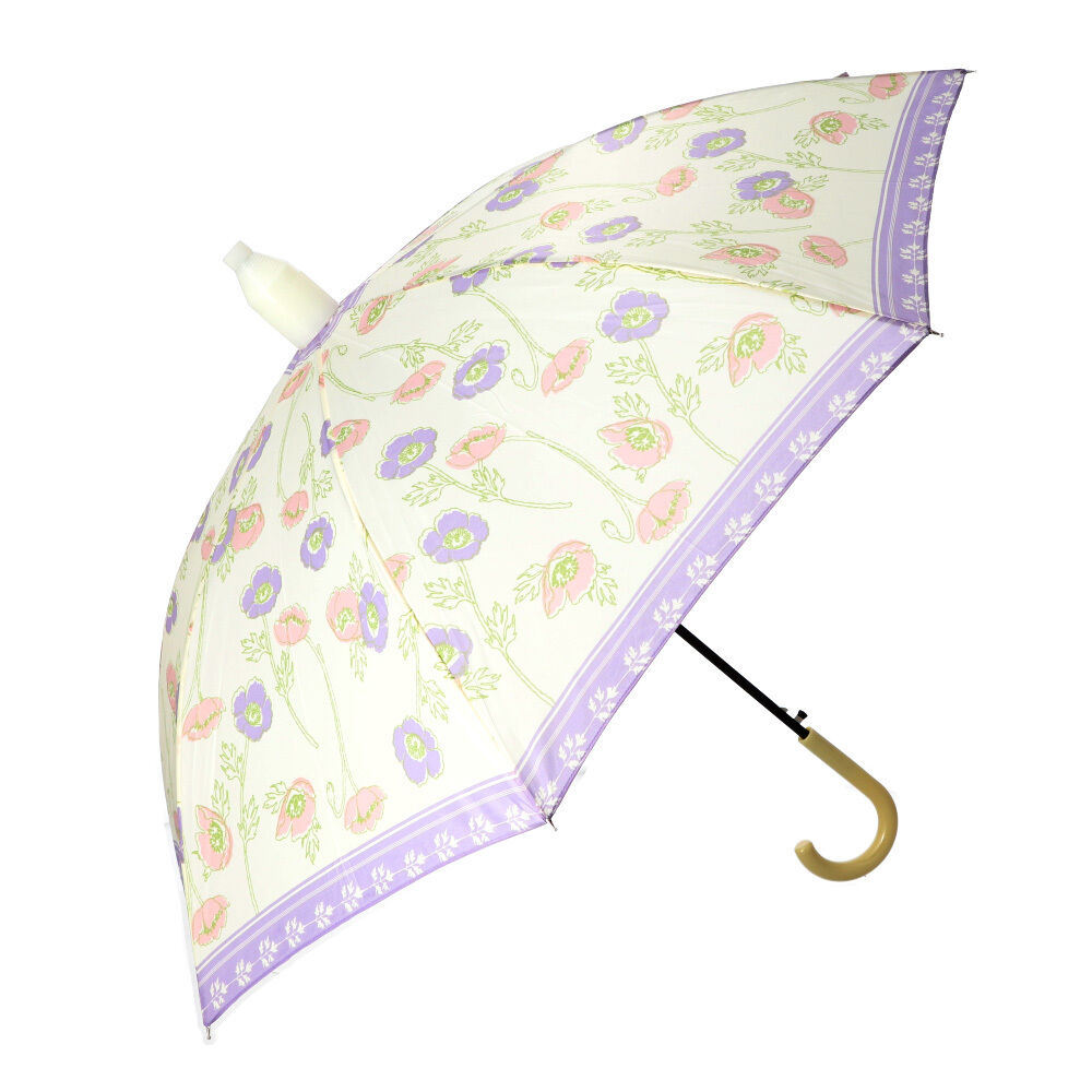 BACKYARD FAMILY「サントス 長傘 レディース 通販 ジャンプ傘 ワンタッチ傘 ジャンプ ワンタッチ」|傘|ホワイト1