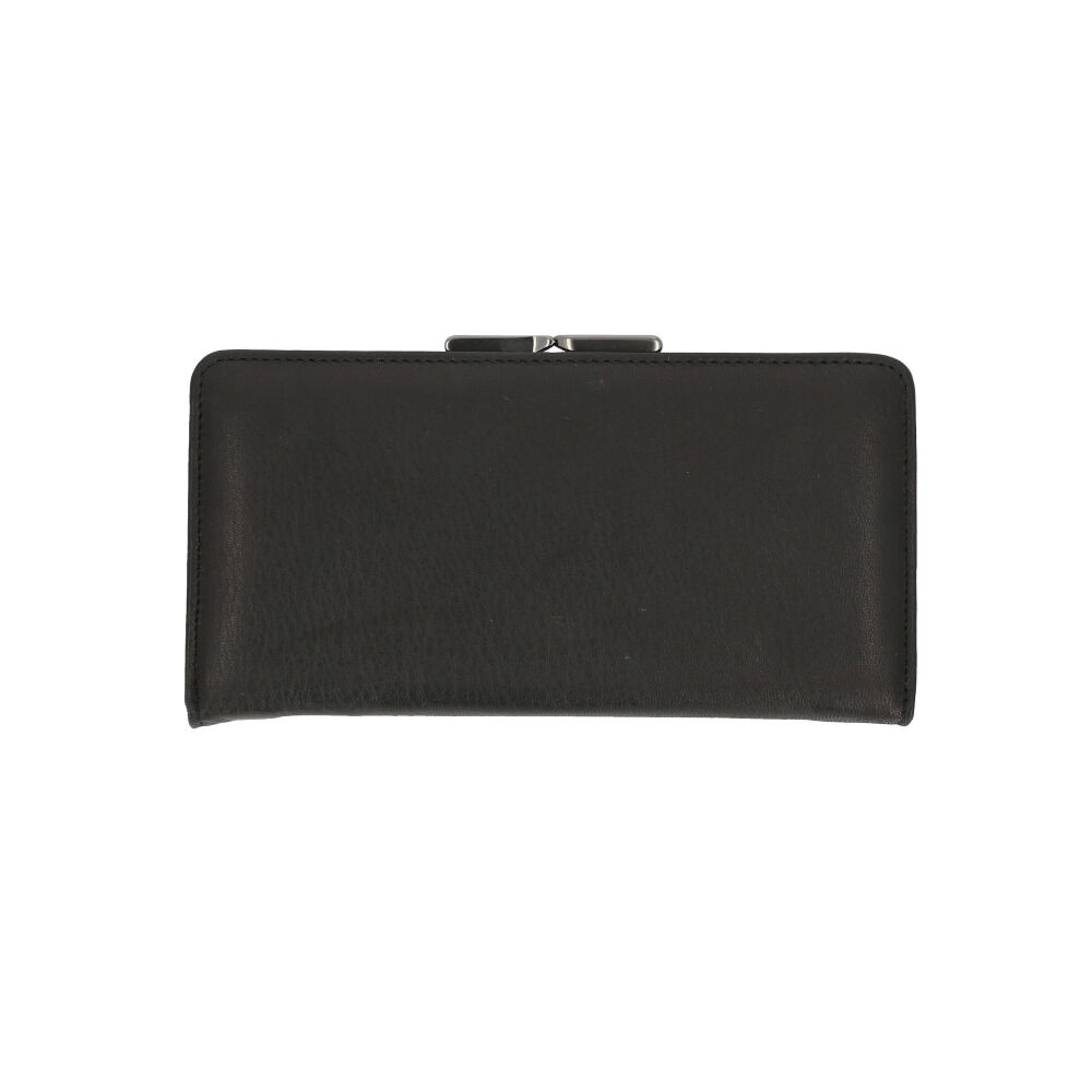 BACKYARD FAMILY「がま口 長財布 本革 通販 お財布 財布 がま口財布 がま口長財布 ウォレット ロングウォレット」|財布|ブラック1