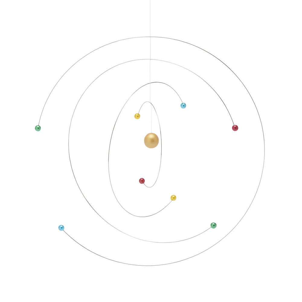 BACKYARD FAMILY「太陽系 モビール 通販 宇宙 コスモス 天体観測 天井 吊り下げ くるくる 回転 オブジェ」|その他|シルバー1