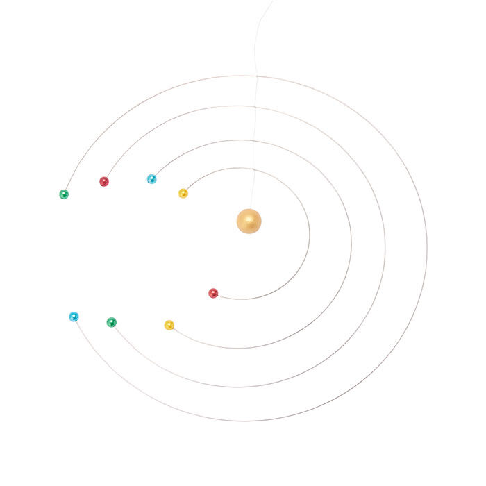 BACKYARD FAMILY「太陽系 モビール 通販 宇宙 コスモス 天体観測 天井 吊り下げ くるくる 回転 オブジェ」|その他|