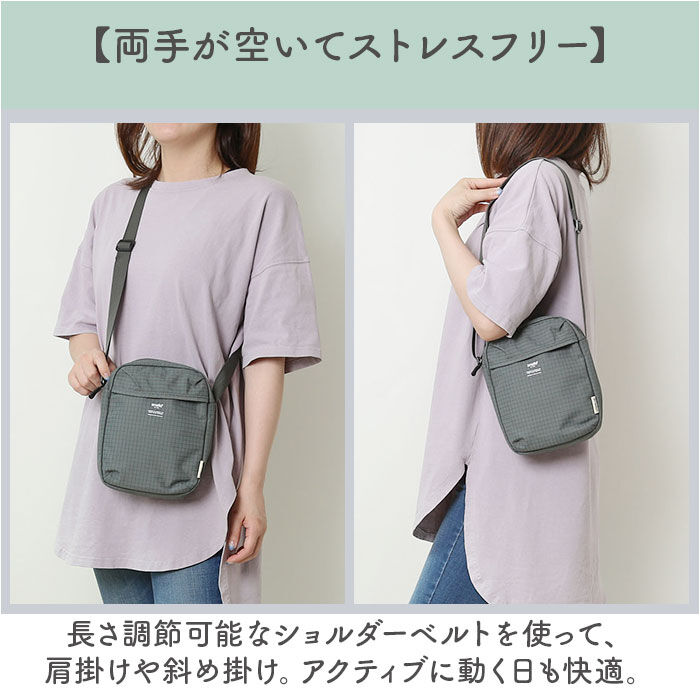 anello「アネロ ショルダーバッグ anello ATH3511 通販 ショルダーバック レディース メンズ」|ショルダー・メッセンジャー|