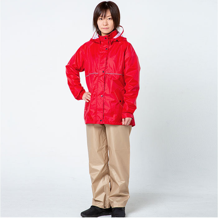 BACKYARD FAMILY「レインコート 上下 通販 セット レインスーツ スリム 軽量 レインウェア レディース 雨具」|その他|