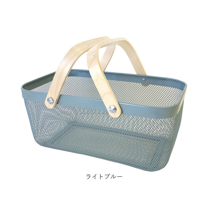 BACKYARD FAMILY「アイアン バスケット 2ハンドル 通販 Linie リーニエ アイアンバスケット」|その他|